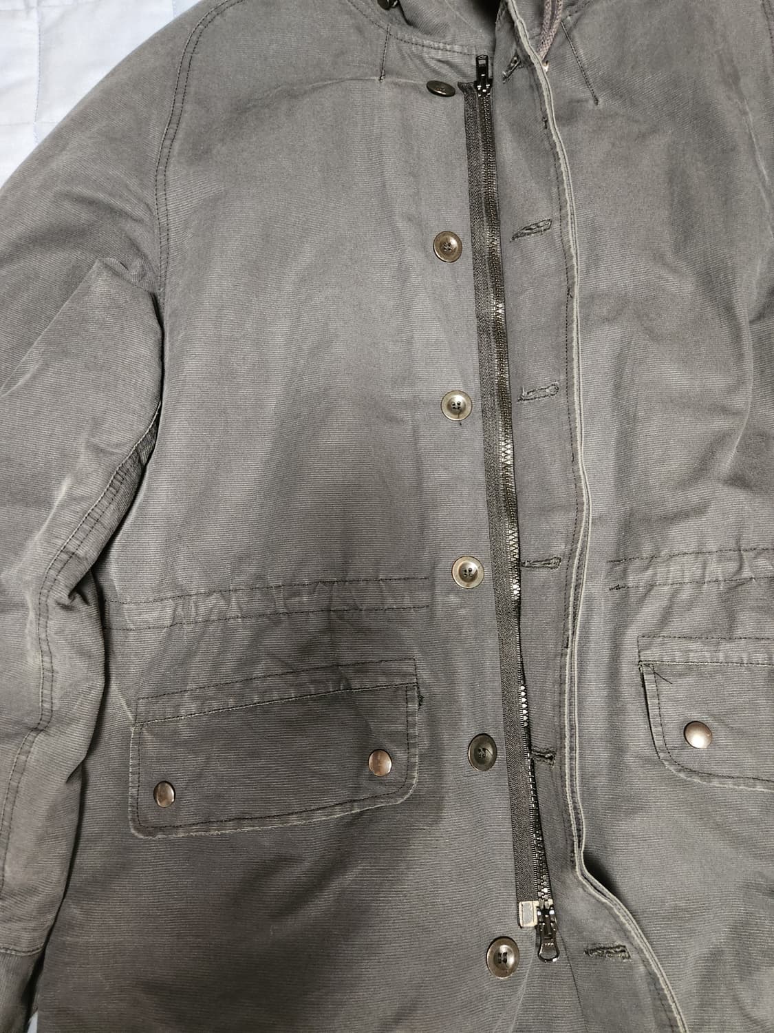 캔버스 코튼 후드 자켓 상품이미지2