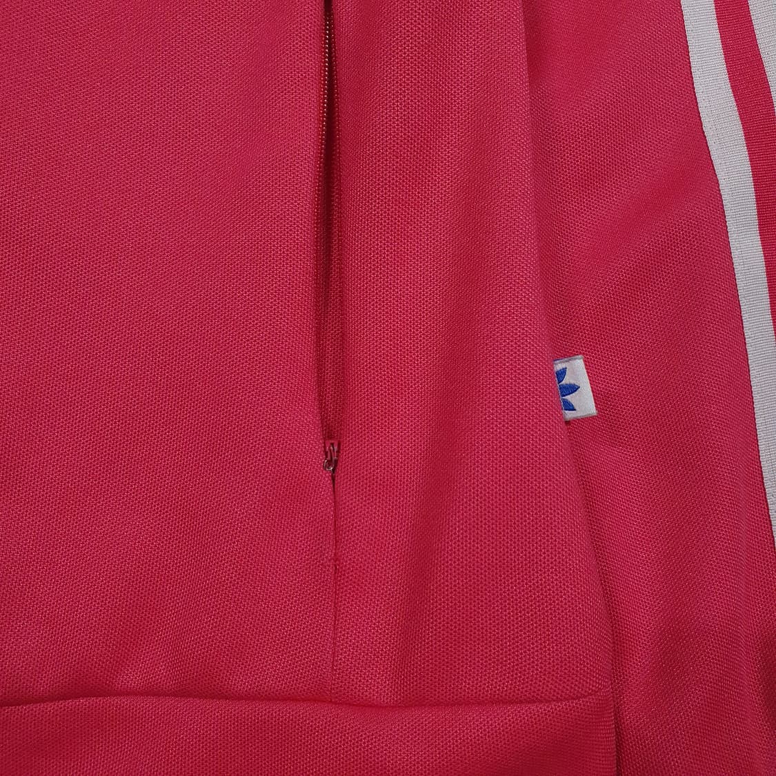 여성 90) 아디다스 유로파 져지 희귀 핑크 벨벳 로고 트랙탑 져지 자켓 상품이미지6