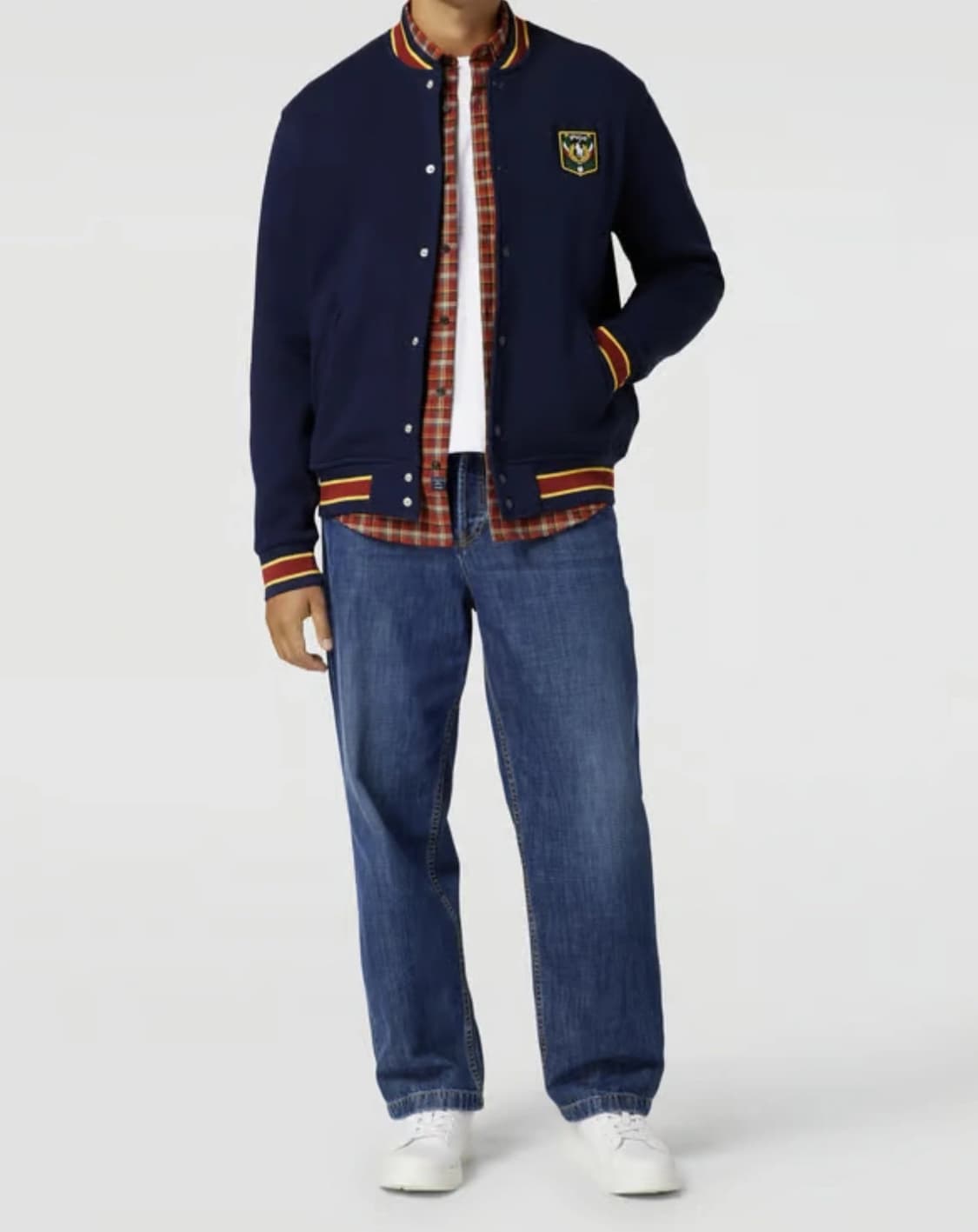 [M] 폴로 로렐 크레스트 바시티 자켓 상품이미지6