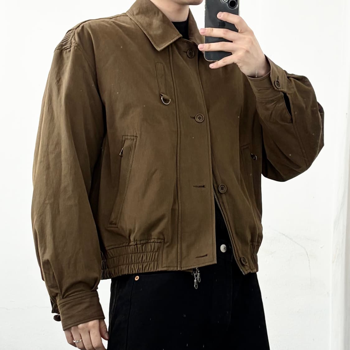 쿠어 스모킹 플라이트 봄버 자켓 상품이미지3