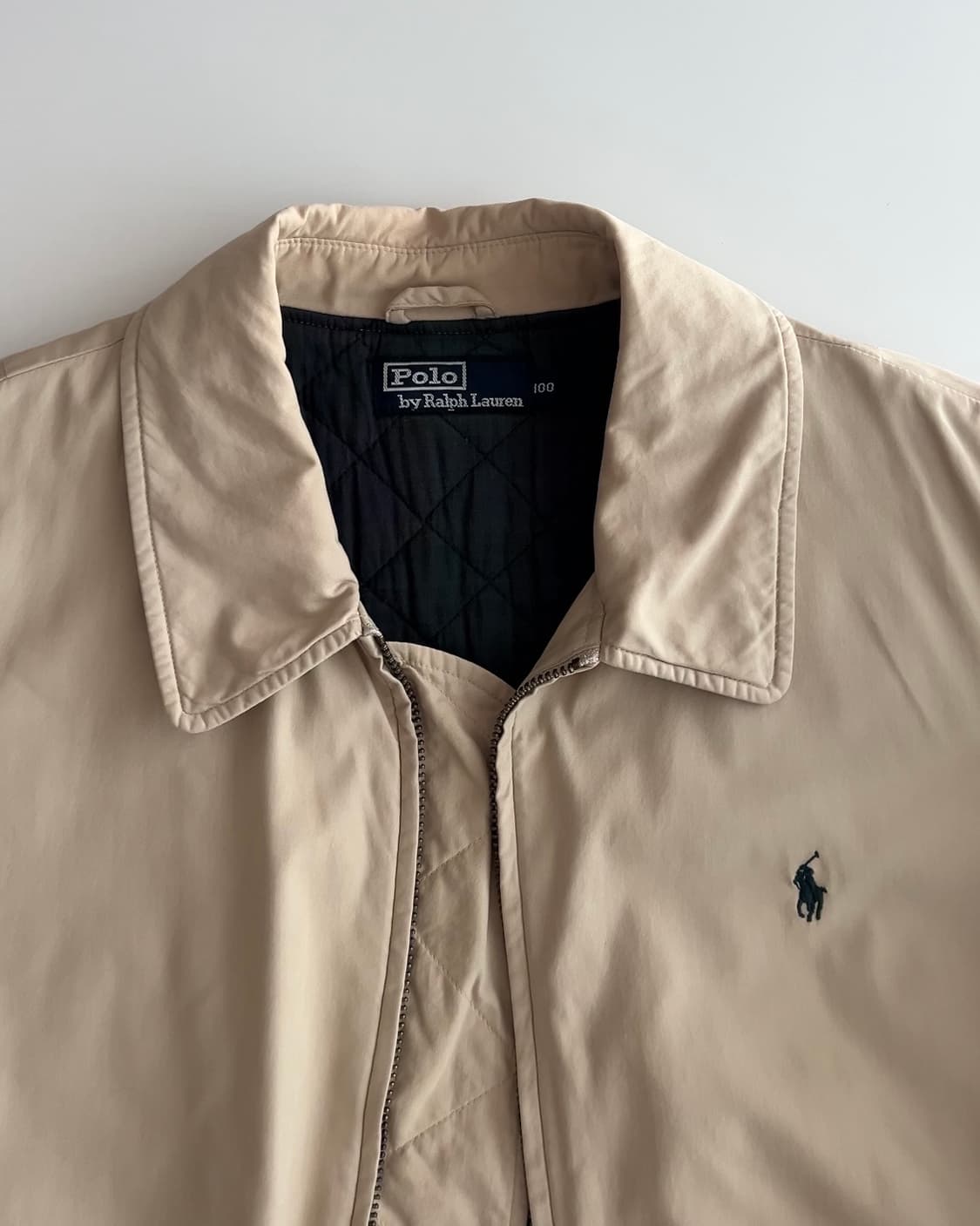 폴로 랄프로렌 퀼팅 안감 봄버 자켓 100 상품이미지8