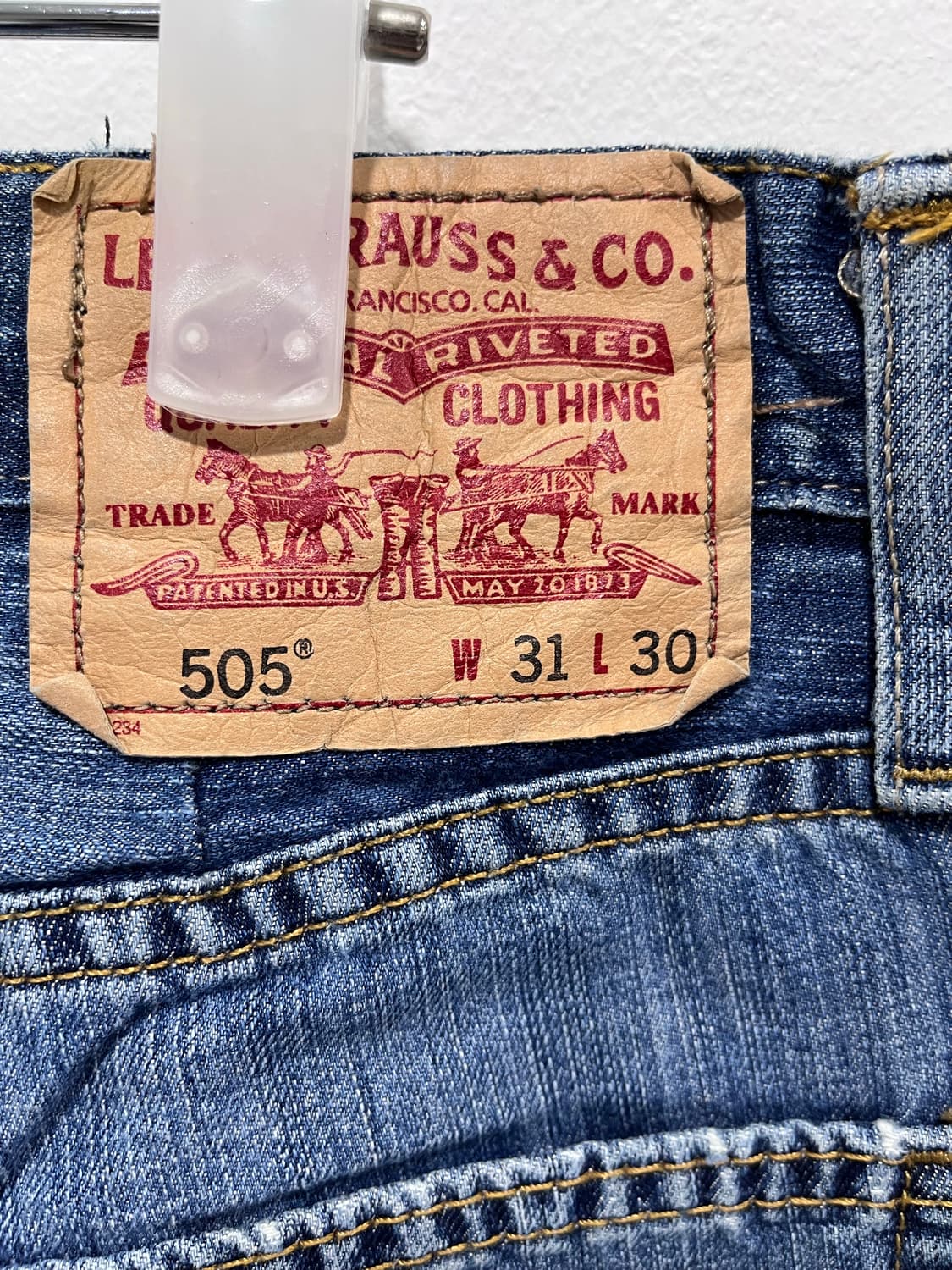 리바이스 505 스트레이트 상품이미지3