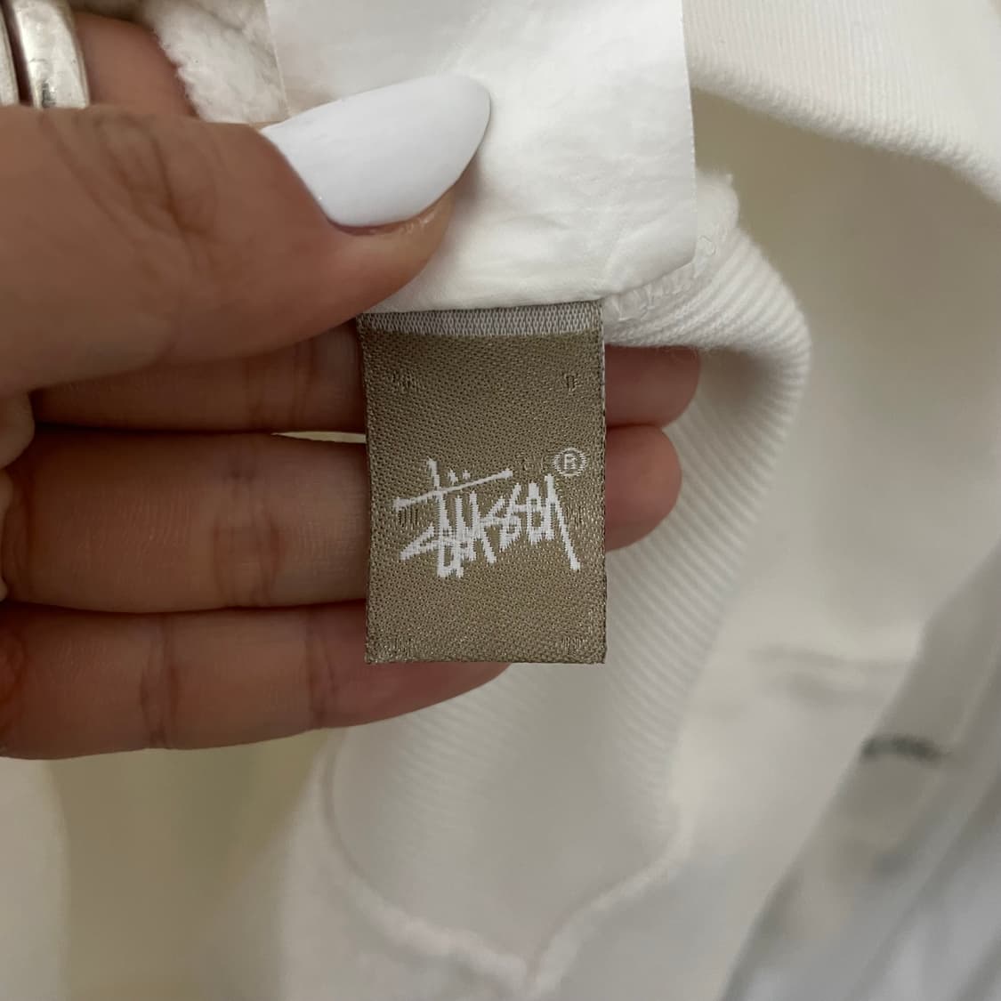 스투시 도쿄 화이트 빅로고 후드 상품이미지8