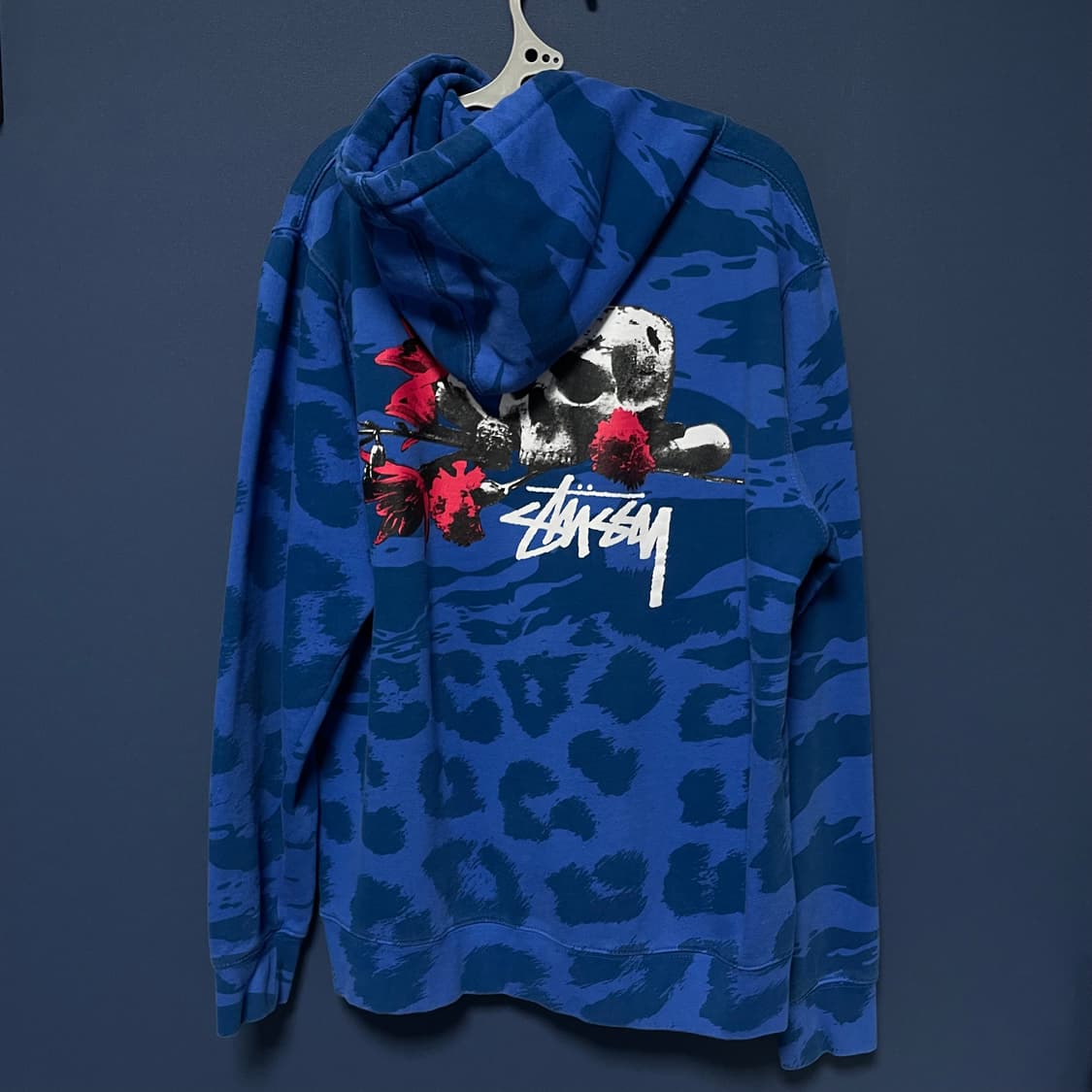 Stussy Leopard Skull Hoodie 상품이미지3