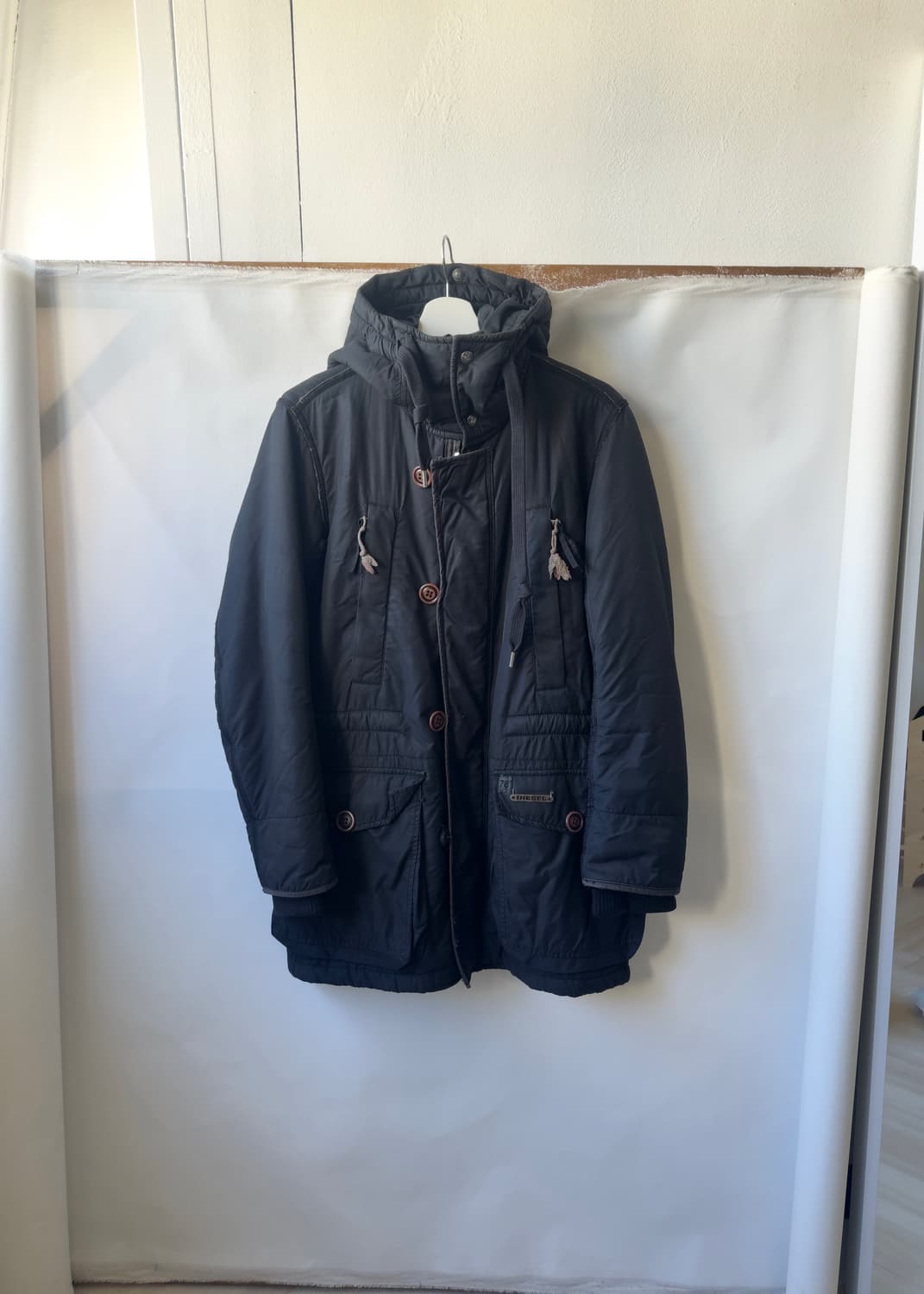 [DIESEL] Hooded Padding Jacket 상품이미지1