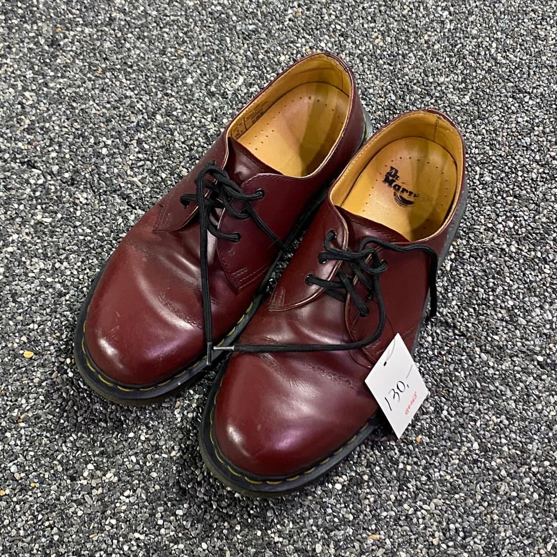 닥터마틴 1461 3홀 체리레드 로퍼 B4268 상품이미지1