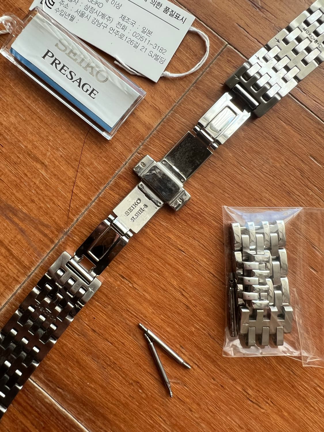 세이코 프레사지 오픈하트 오토매틱 청판 로만인덱스 34mm 남녀공용 상품이미지6