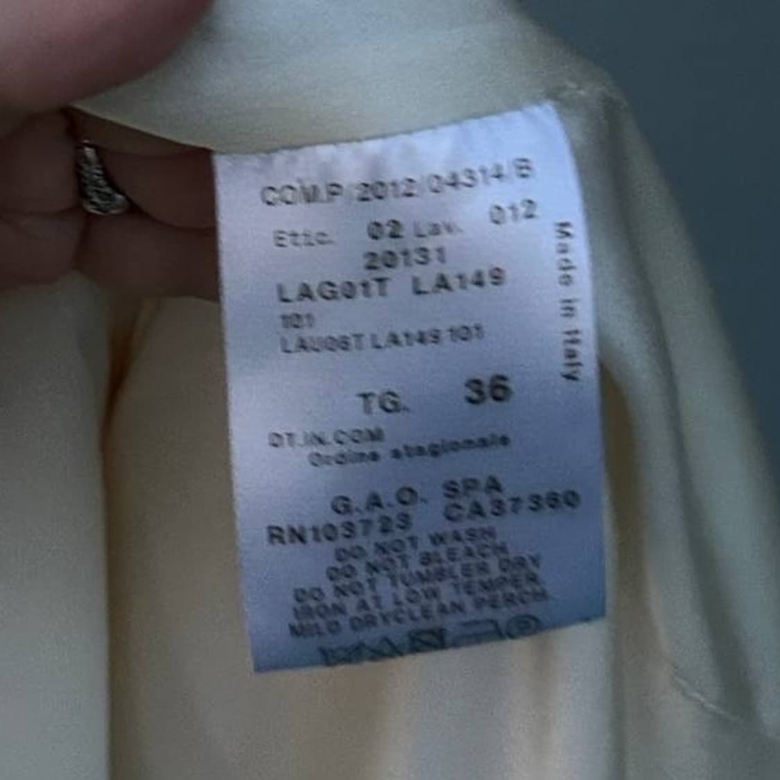 Giorgio Armani 2012 Resort Jacket 상품이미지8