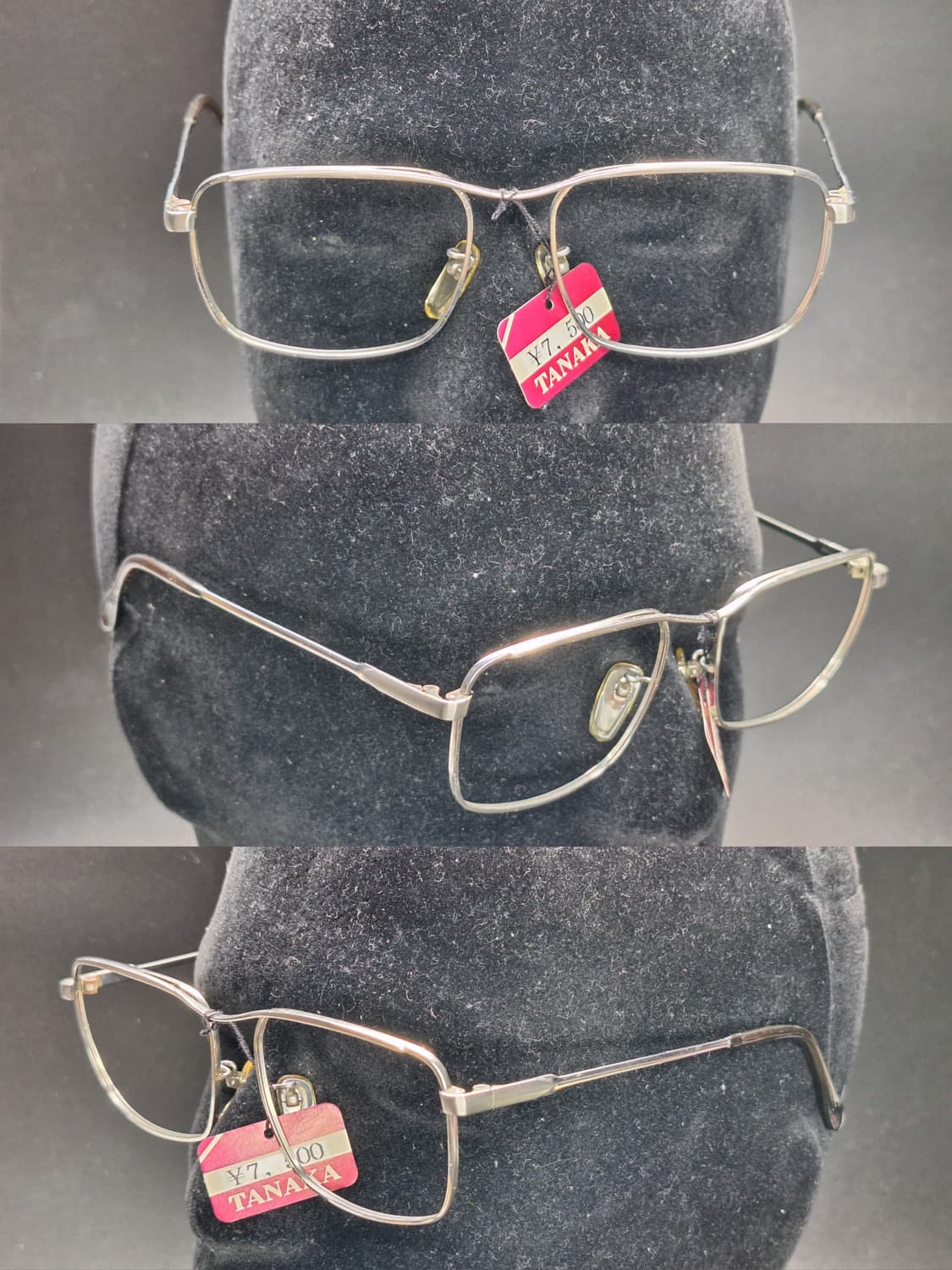 80s 일본제 빈티지 데드스톡 미사용/52mm 웰링턴 안경테 EIONE  상품이미지3