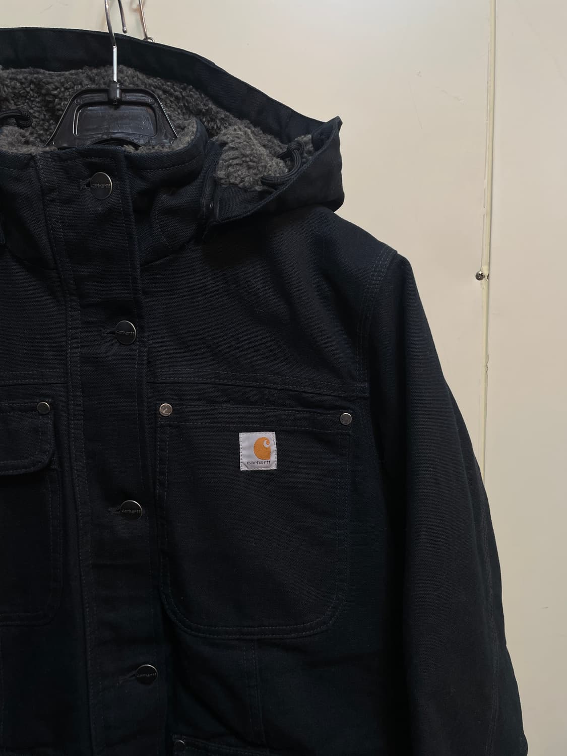 칼하트 캔버스 후드 자켓 상품이미지2