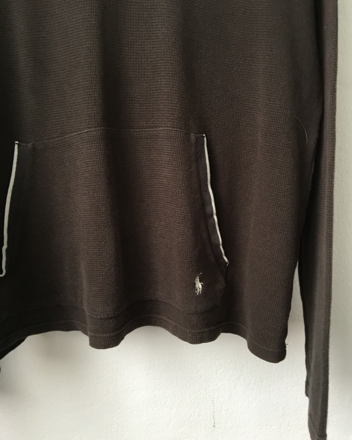 Polo waffle hood sleeve 상품이미지4