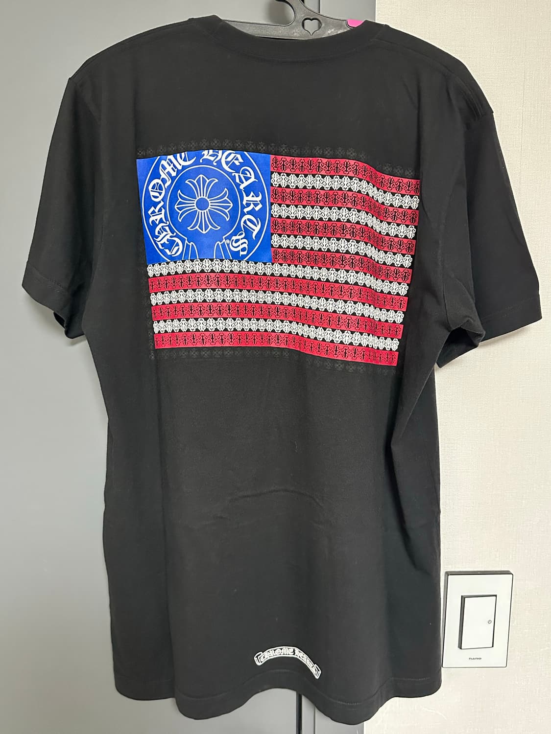 크롬하츠 아메리칸플래그 반팔(쇼핑백 포함) 상품이미지2