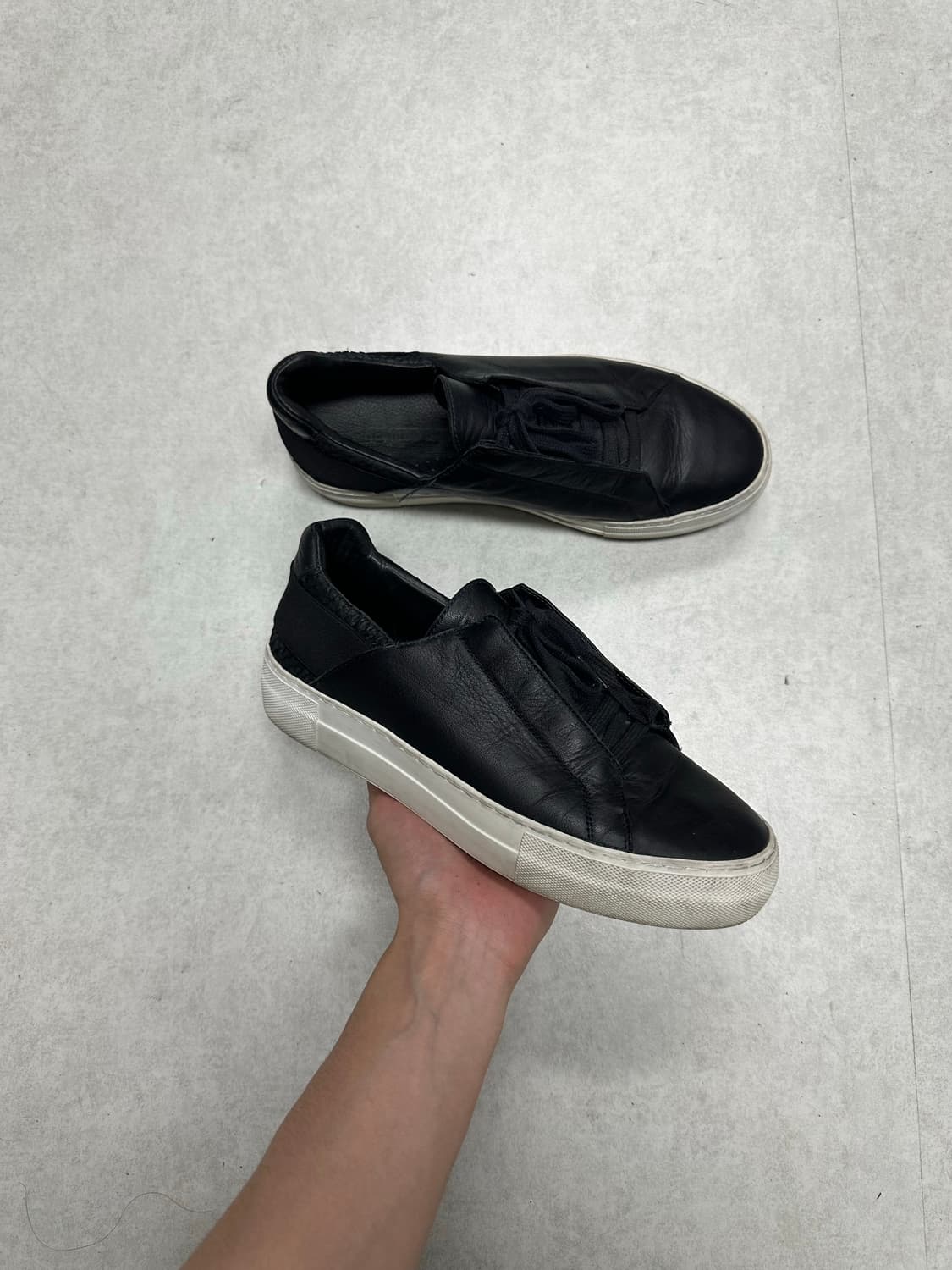 헬무트랭 레더 트레이너 스니커즈 상품이미지7