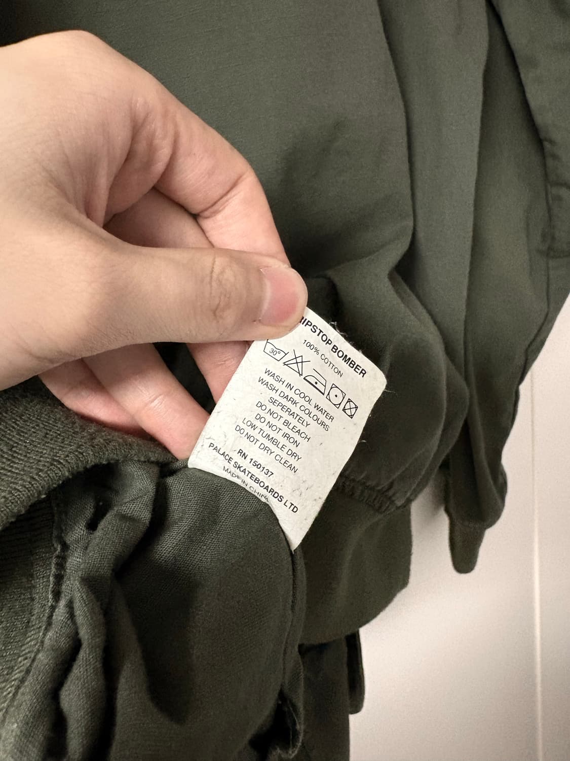 XL팔라스 코튼 립스탑 봄버 상품이미지4