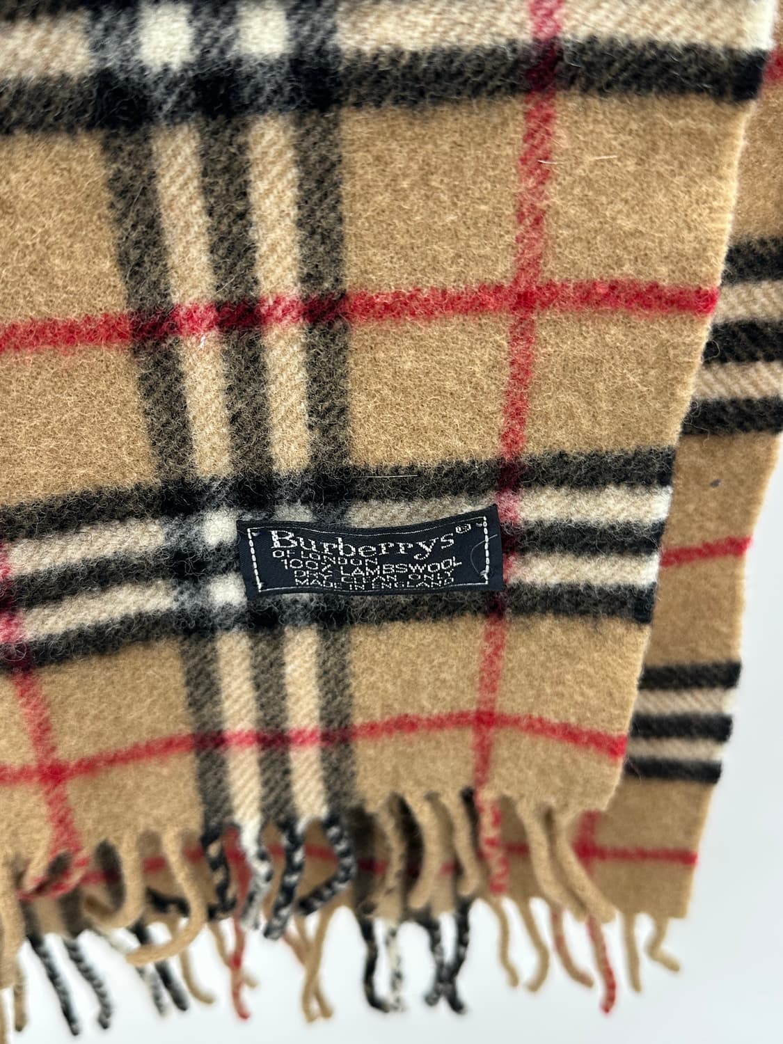 버버리 라마울 머플러 상품이미지8