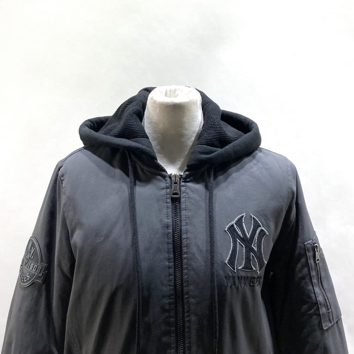 MLB 여성 빅로고 자수 뉴욕양키즈점퍼 85  상품이미지2