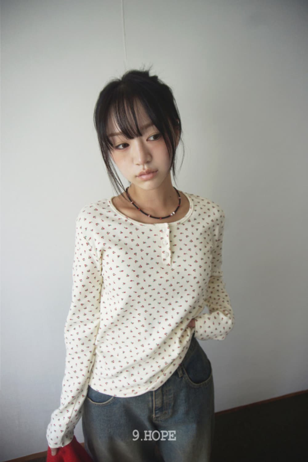 플라워가든 기모 T 상품이미지2