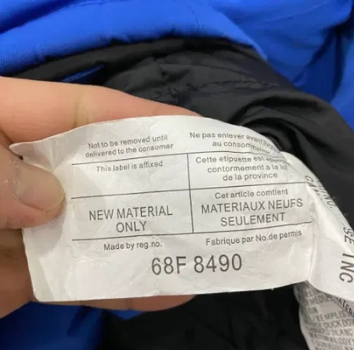 7324. 캐나다구스 패치 털 파카 (XS) 상품이미지5