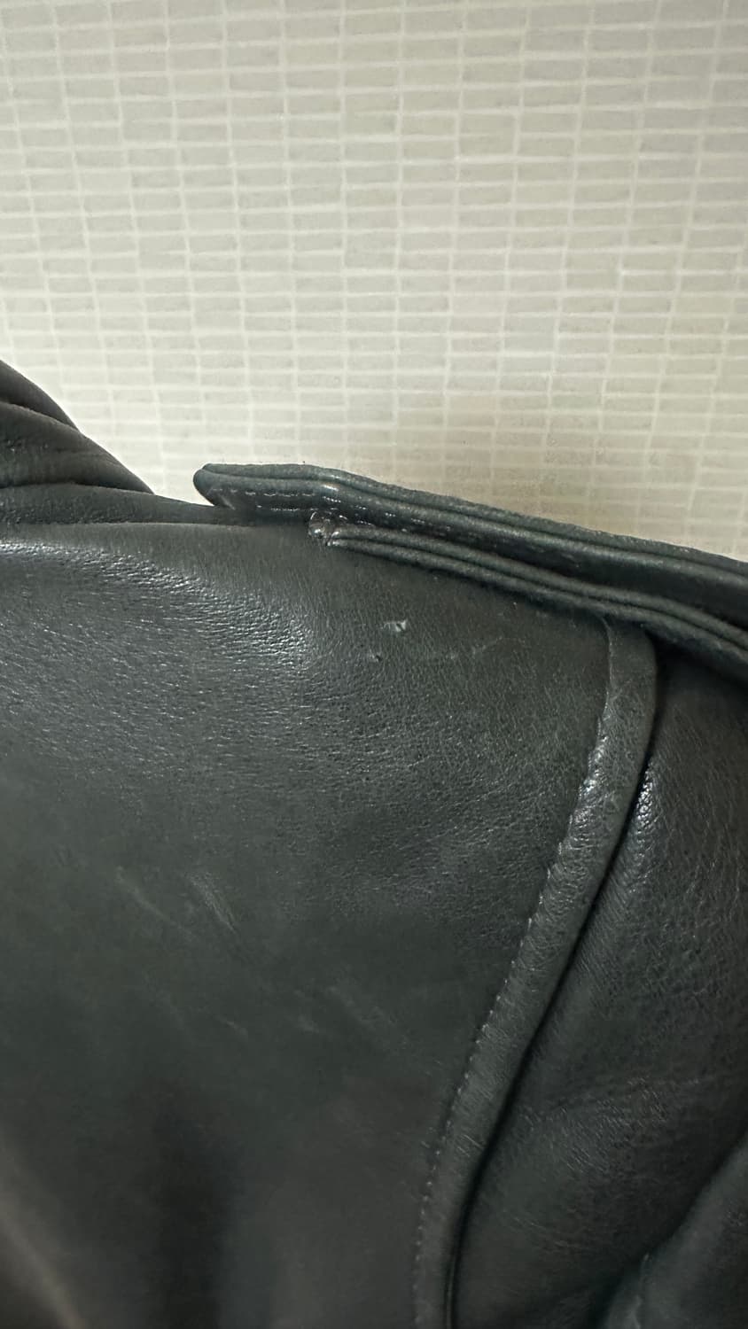 발렌시아가 램스킨 레더자켓 36 상품이미지4