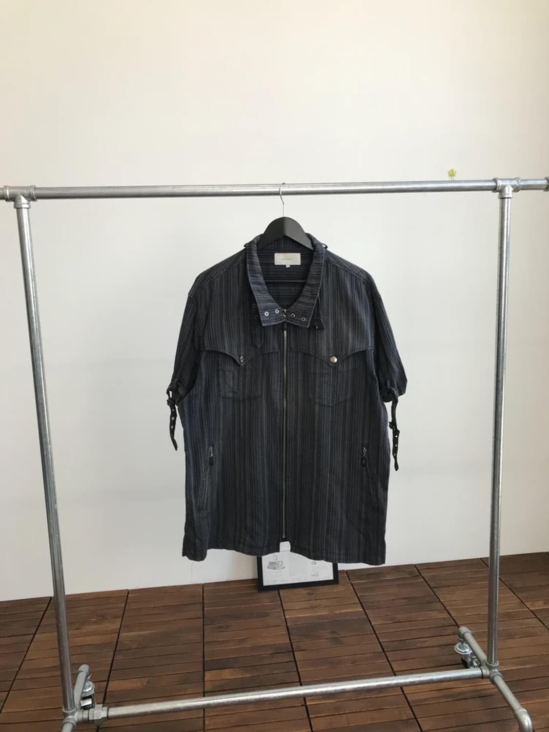 Create Barefoot Stripe Utility Shirt 상품이미지4