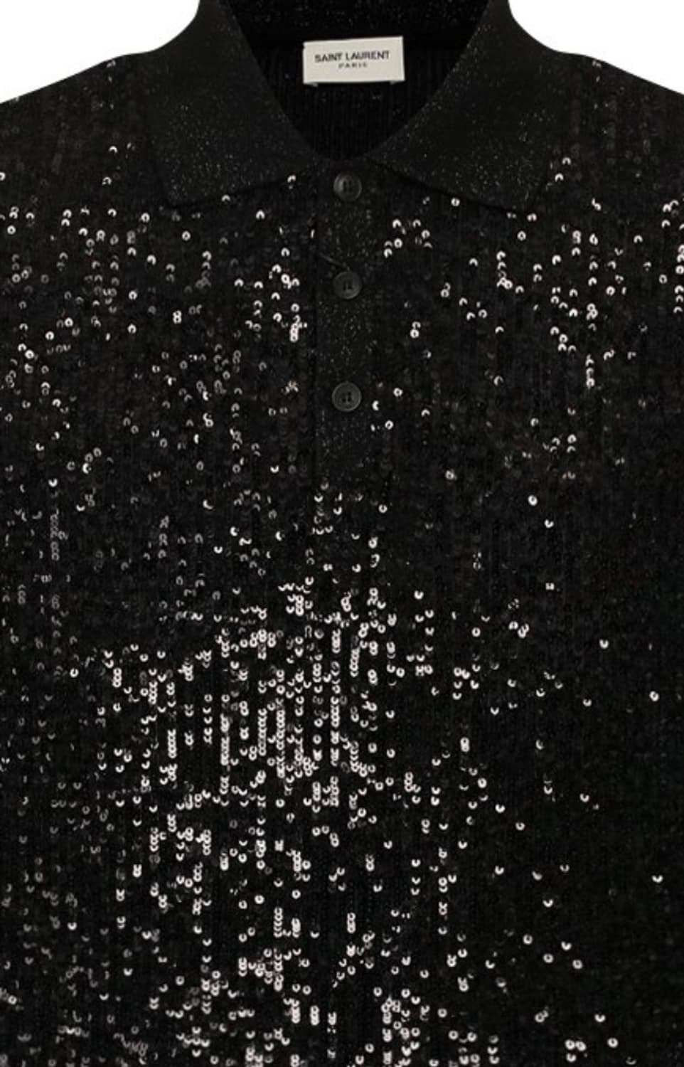Saint Laurent mens Sequins S/S Polo Shir 상품이미지8