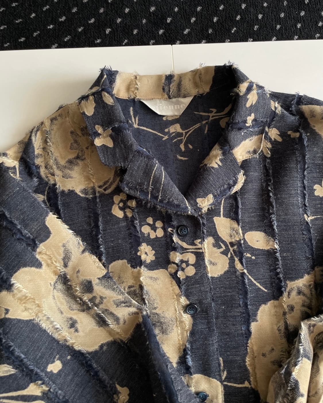 patterned blouse 상품이미지2