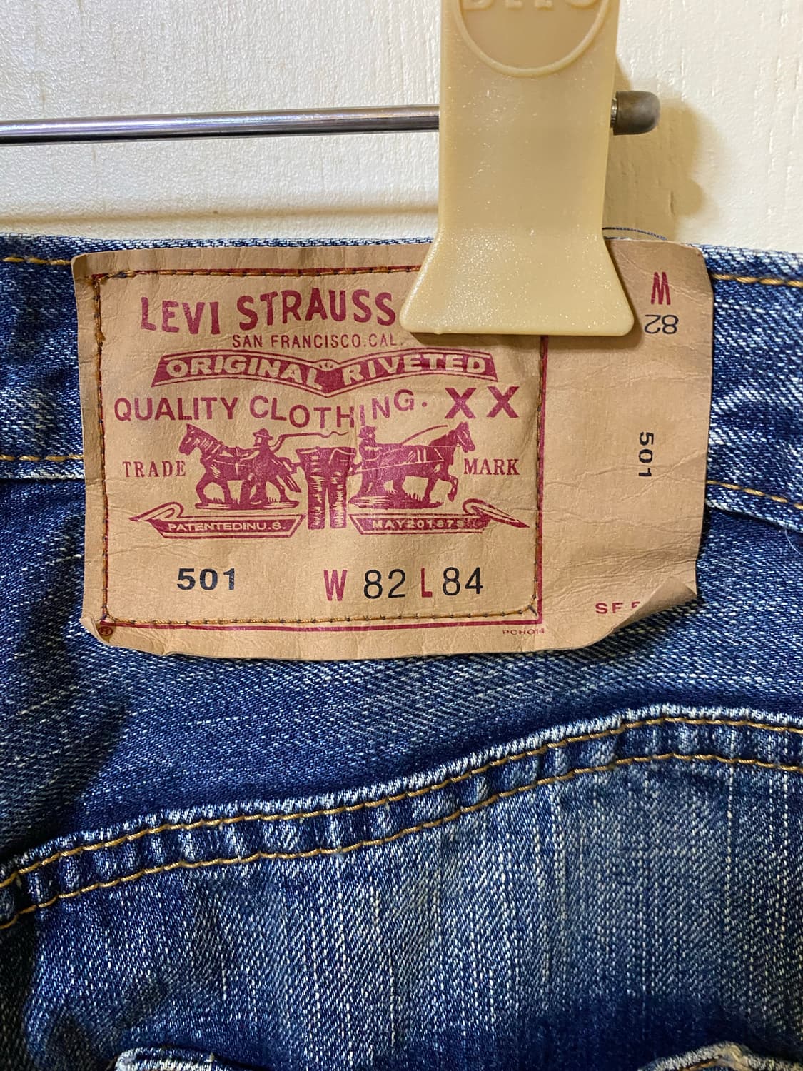 리바이스 501 데님팬츠 상품이미지4