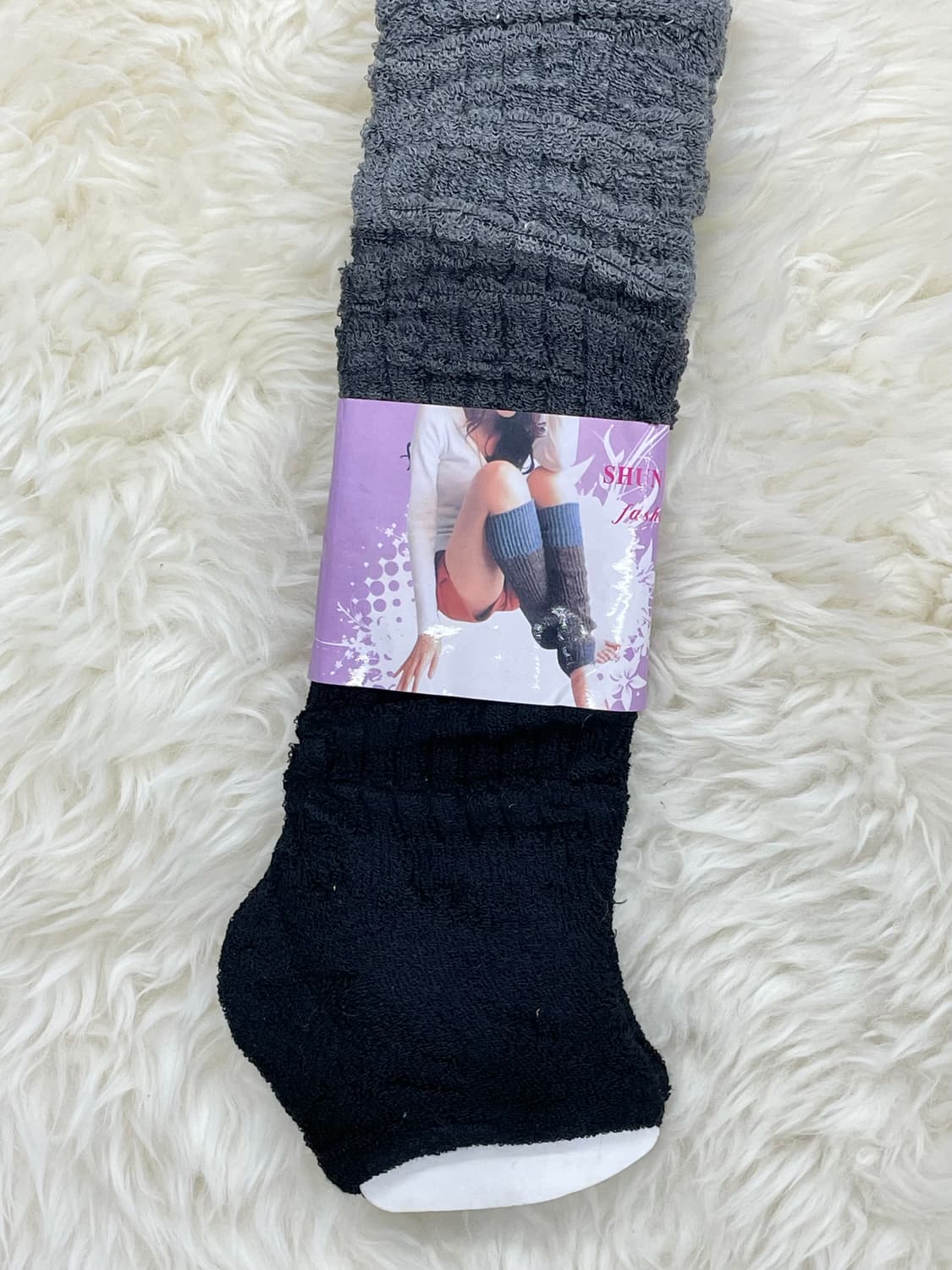 JPN 울 패턴 레그워머  상품이미지2