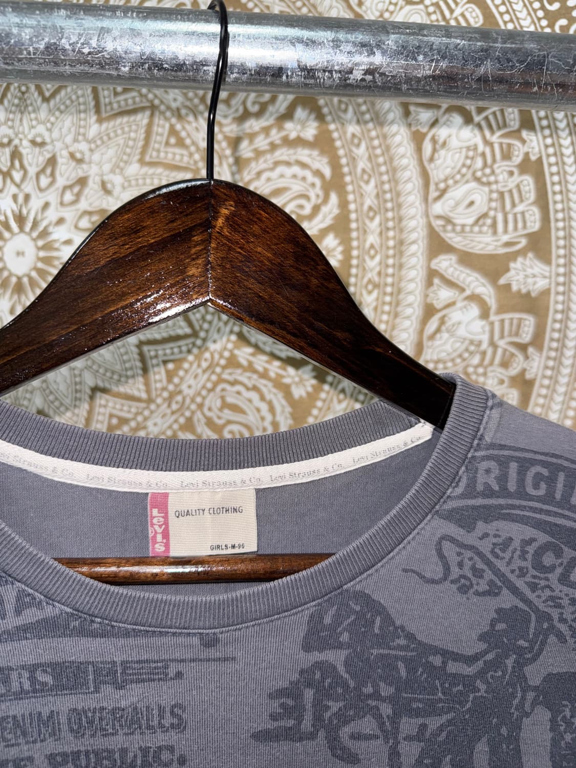 리바이스 프린팅 롱슬리브   상품이미지5