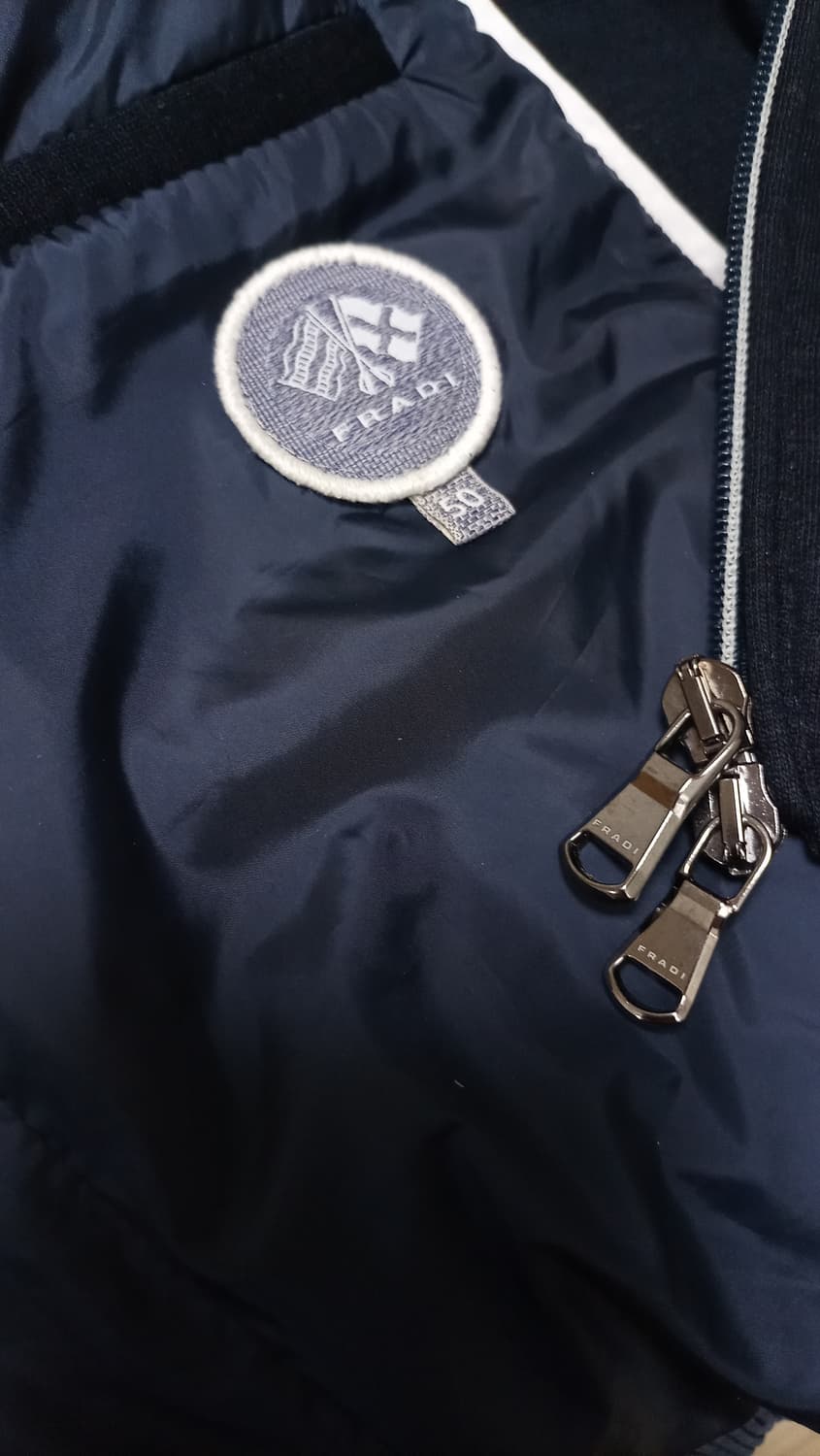 이태리 FRADI 구스다운 베스트 코듀로이 후드 패딩 조끼 프래디 프라디 상품이미지8