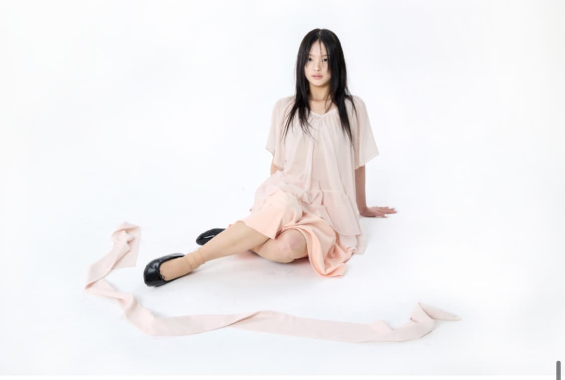 베이비랩 babyrab 베일 블라우스 누드 타이세트 상품이미지2
