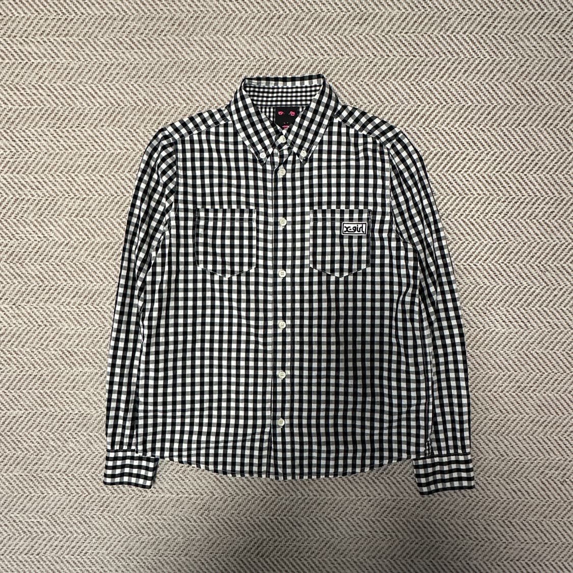 X-GIRL shirt 상품이미지1