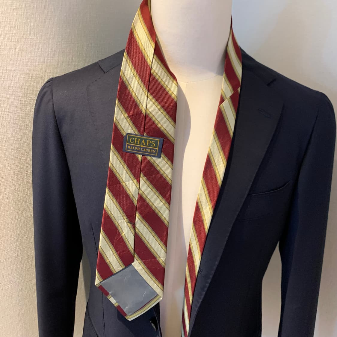 챕스 랄프로렌 레지멘탈 클래식 명품넥타이 100실크 9.4cm 상품이미지2