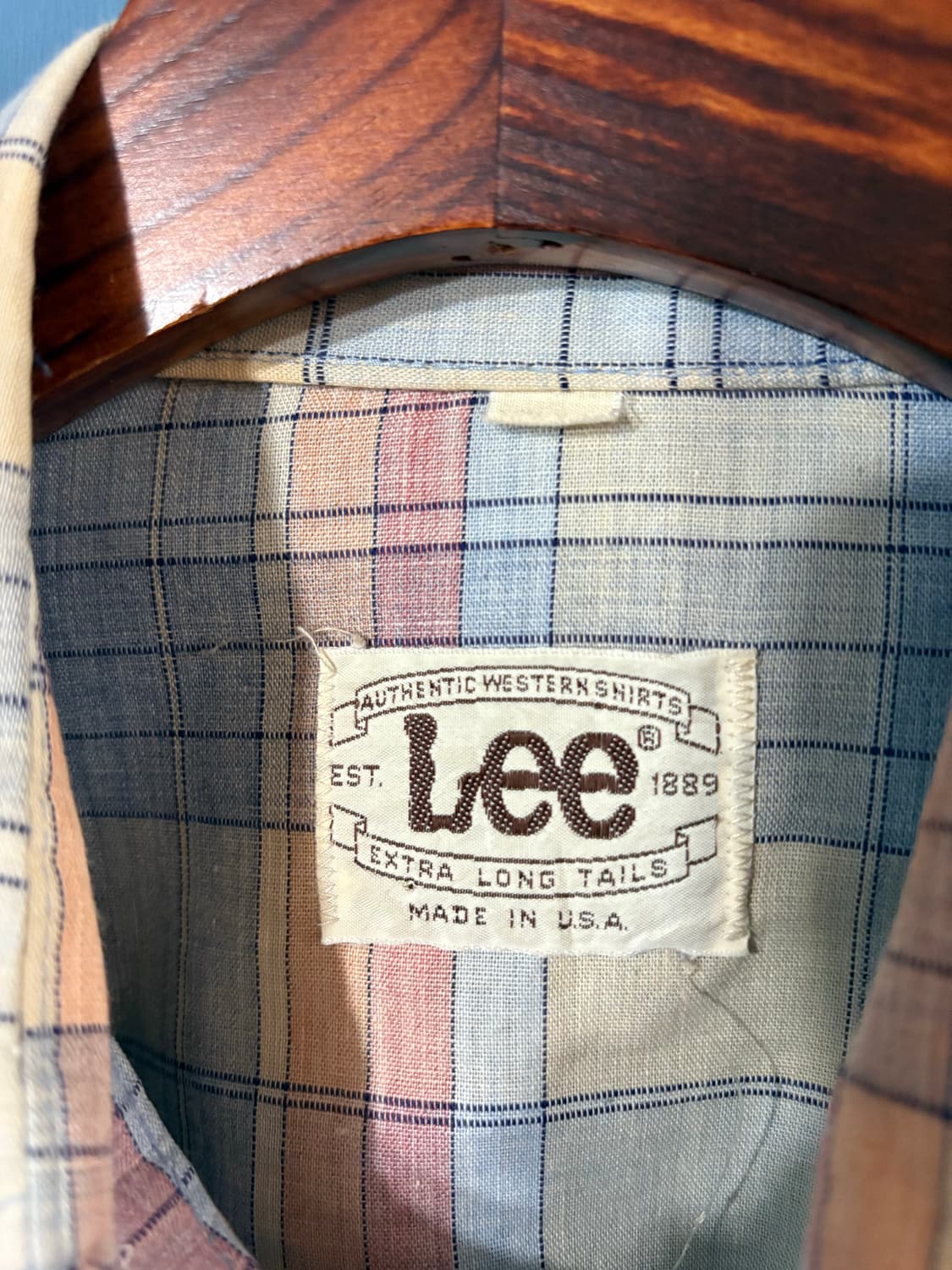 70‘s LEE Western Shirt.  상품이미지3