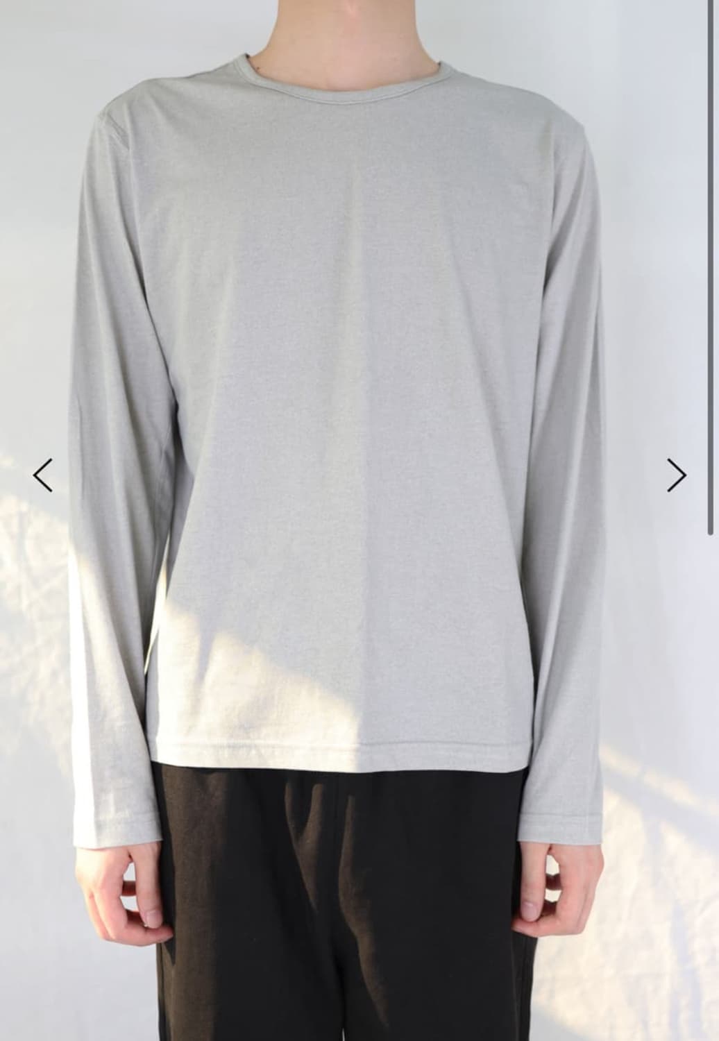 Les 그레이 롱슬리브 1사이즈 상품이미지1