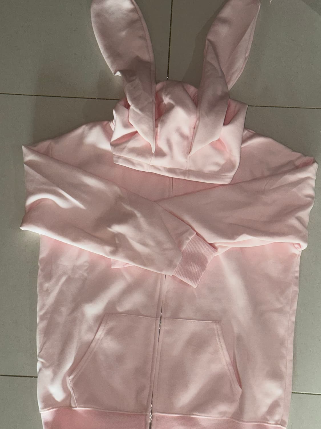 토끼 귀 후드집업 상품이미지2