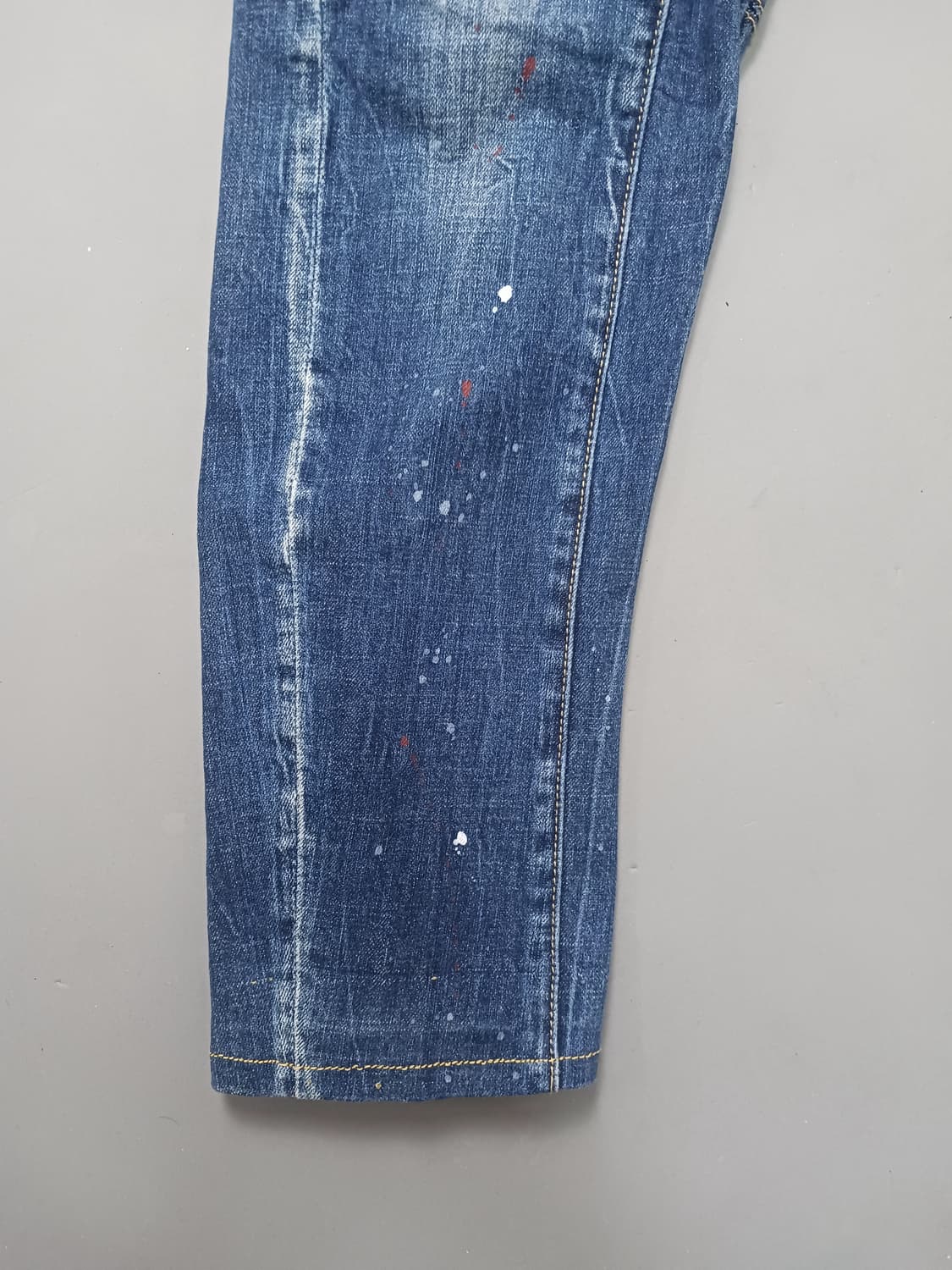 [31] 디스퀘어드2 페인트스팟 바이커진 청바지 상품이미지3