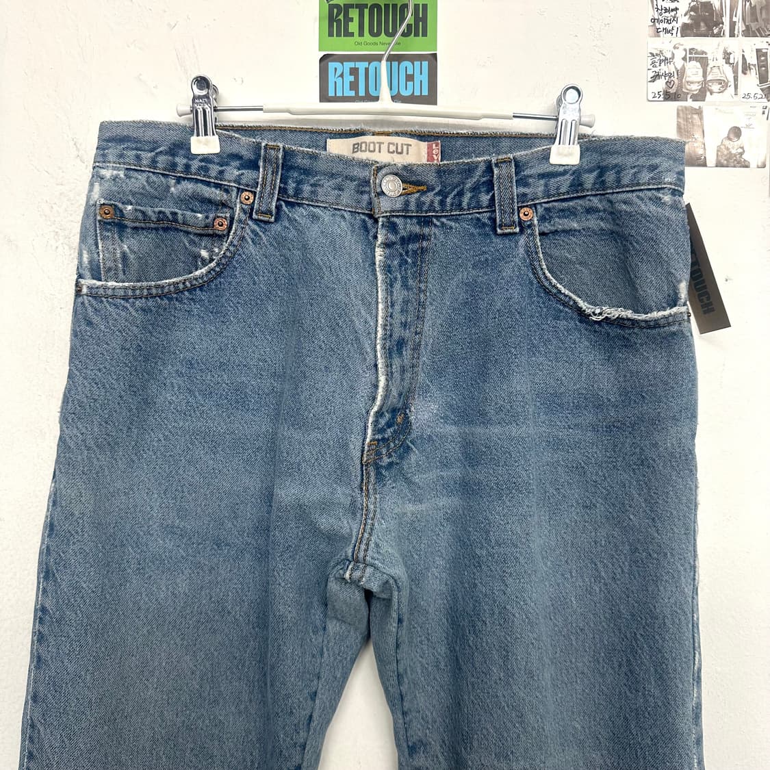 00‘s 리바이스 517 부츠컷 디스트로이드 상품이미지2
