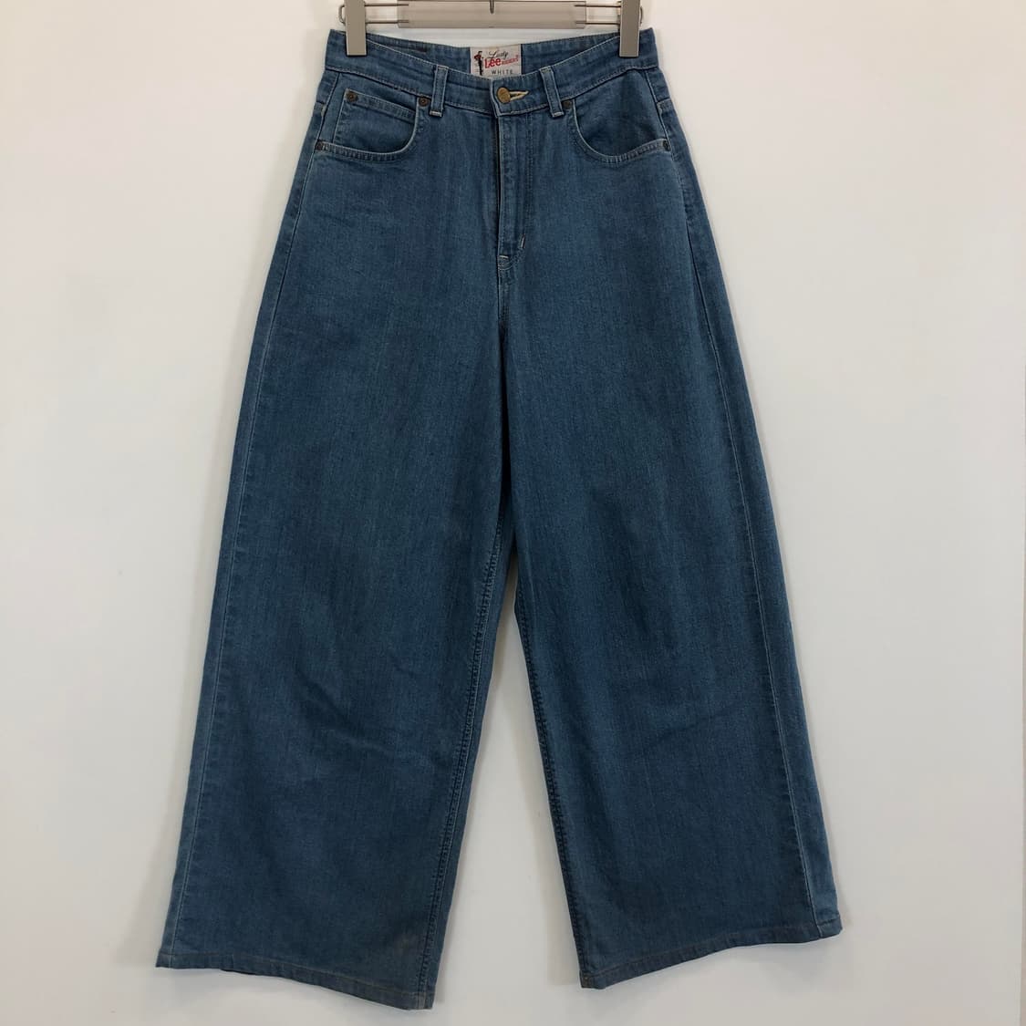 Lee 리 JPN 화이트탭 와이드 데님진 25 인치 상품이미지1