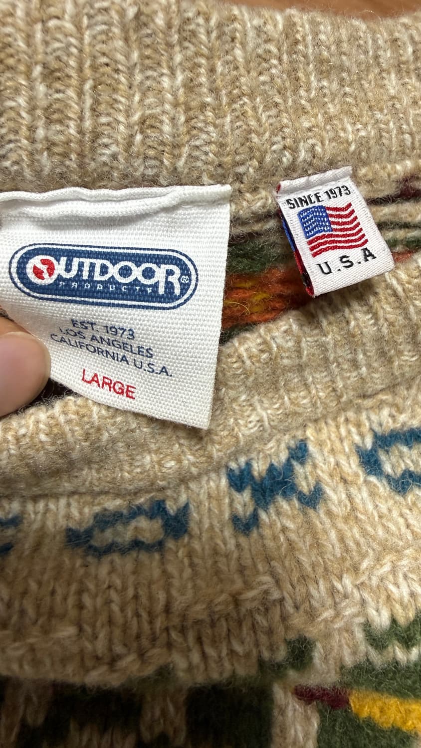 OUTDOOR 빈티지 니트 L사이즈 상품이미지2