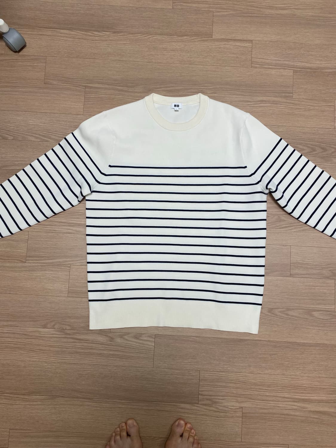 유니클로 스트라이프 니트 XL 상품이미지1