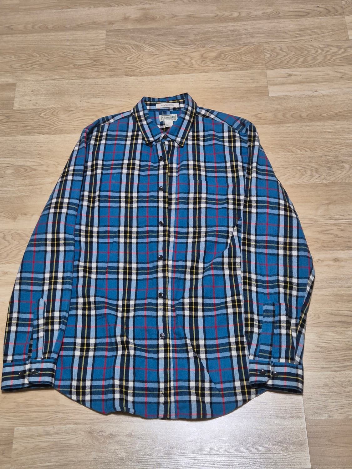 LL bean 빈티지 체크셔츠 L 상품이미지1