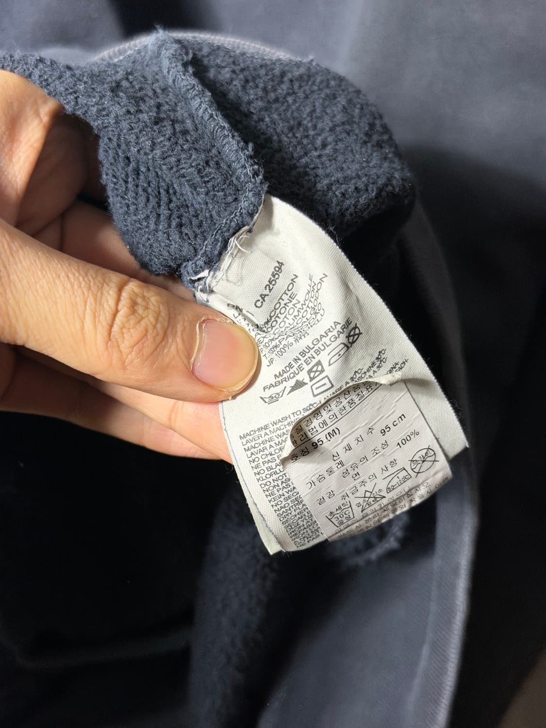 디젤 워싱 페인팅 후드집업 상품이미지10