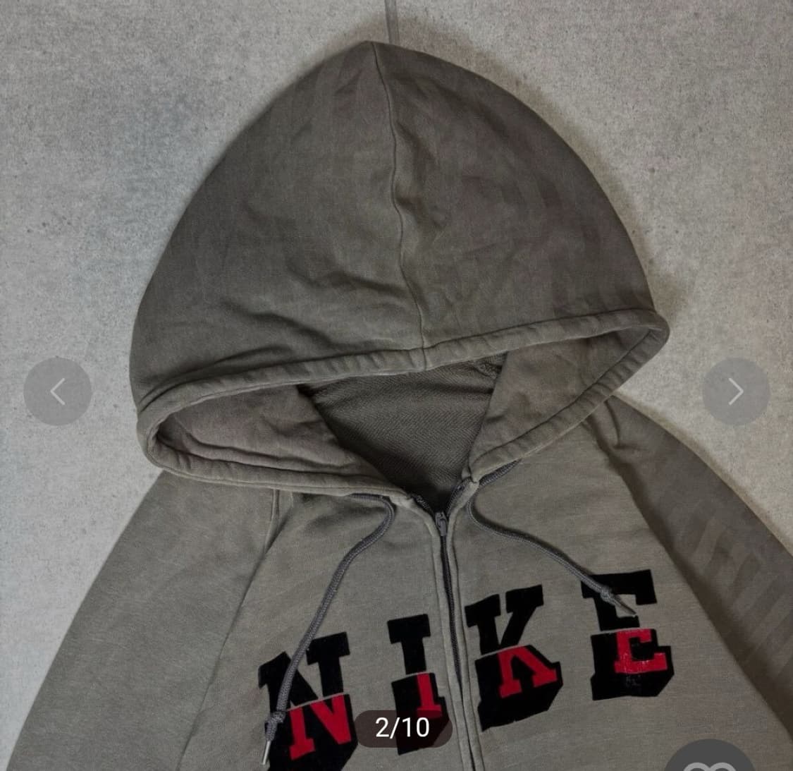 올드 나이키 스트라이프 빈티지 집업 상품이미지3