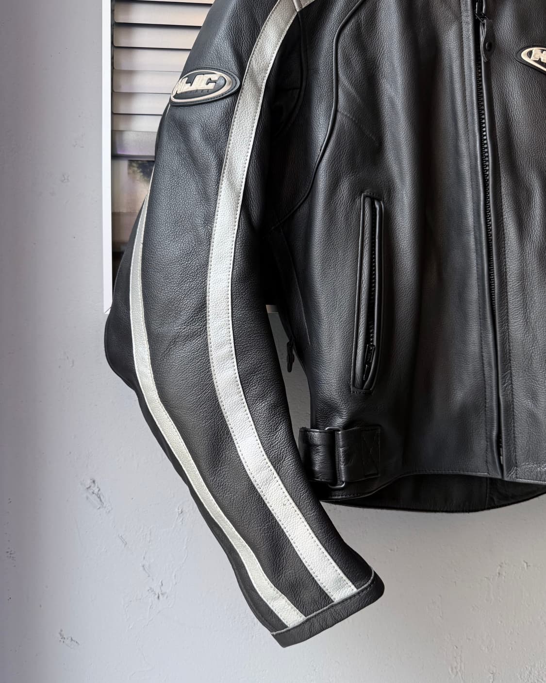 HJC leather motorcycle jacket 상품이미지4