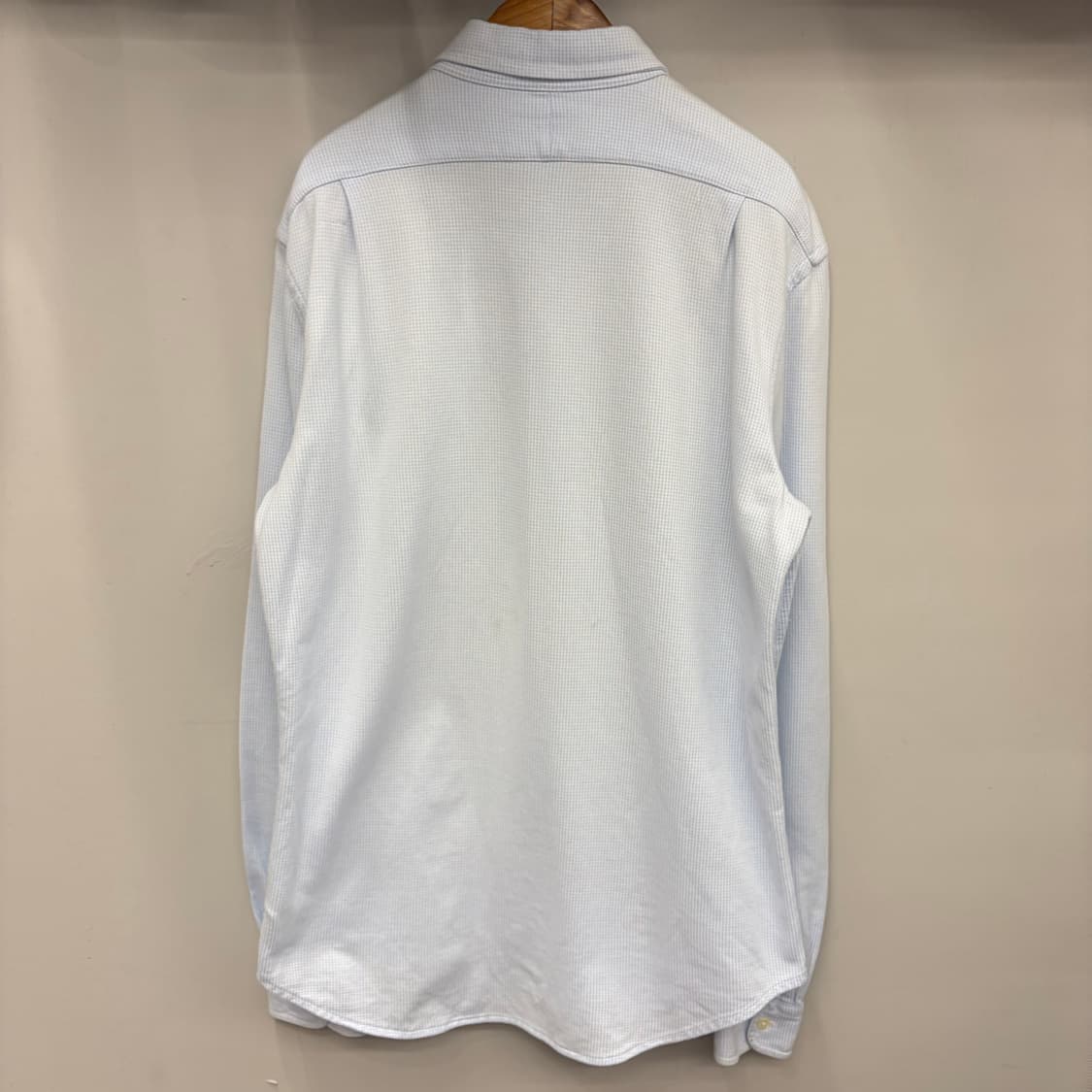 폴로 랄프 로렌 스카이블루 체크 셔츠 M 상품이미지4