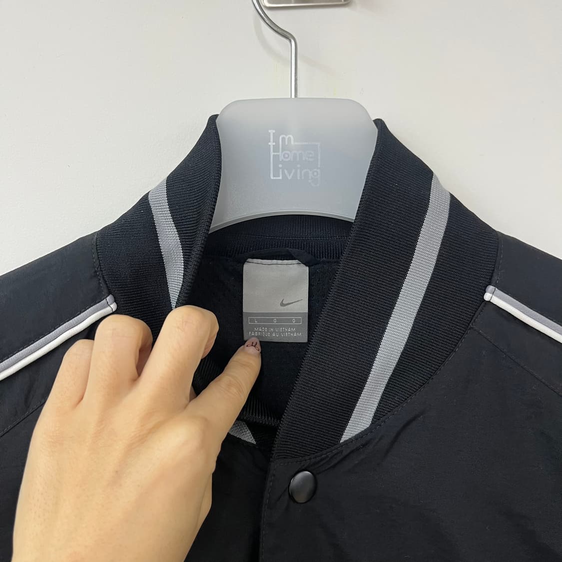 나이키 올드스쿨 스우시 나일론 바시티 자켓 상품이미지6