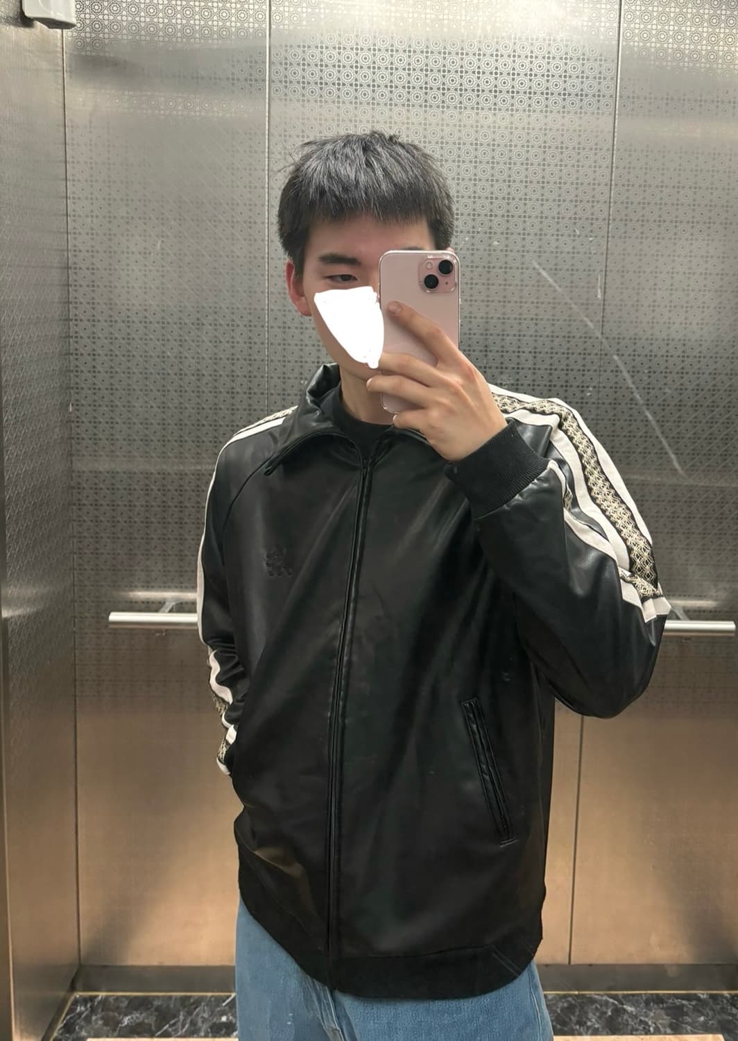 사스콰치패브릭스 레더 트랙자켓 상품이미지3