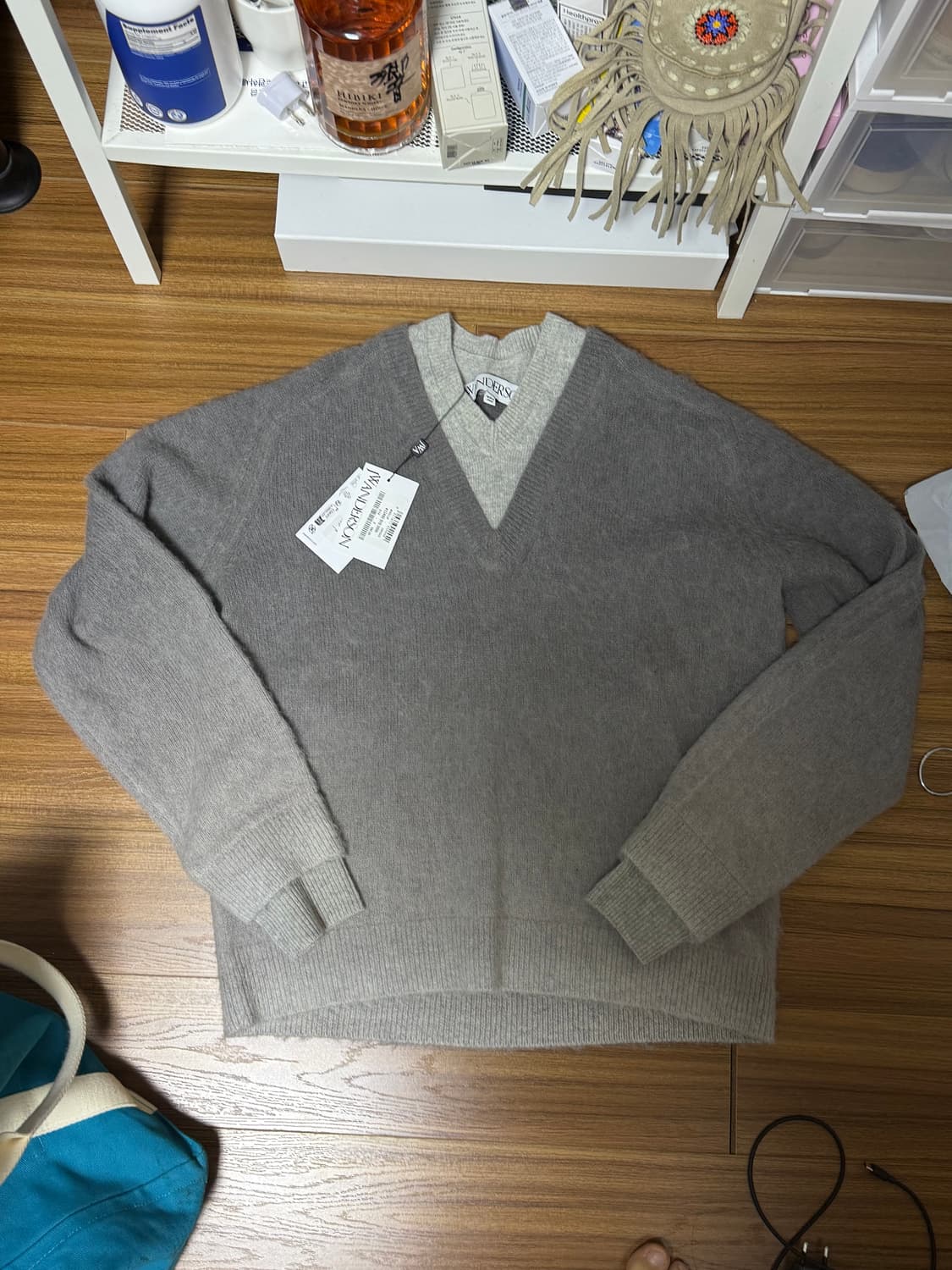 jw앤더슨 레이어드 니트 판매 상품이미지2