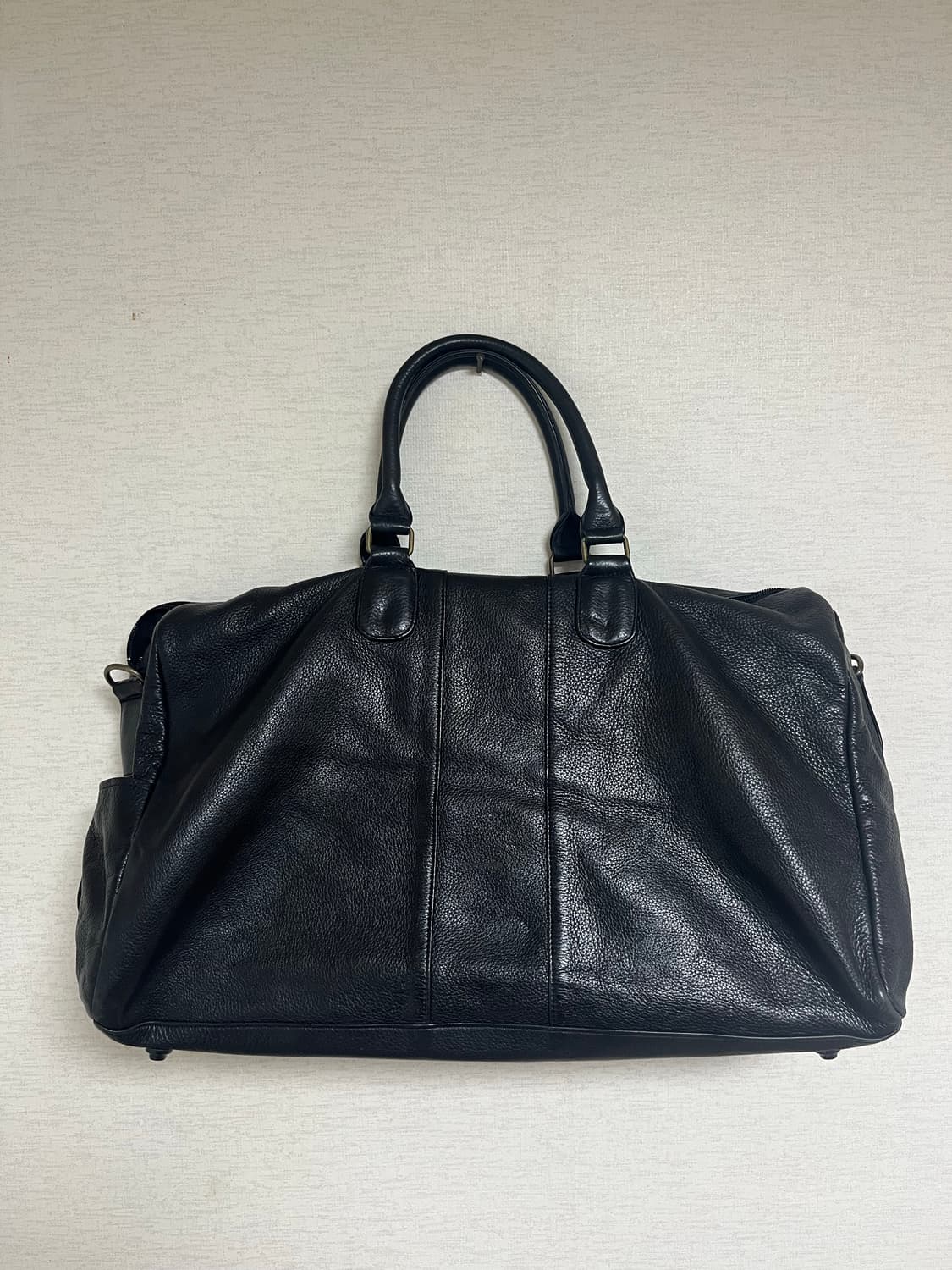 빈티지 레더 보스턴 백 상품이미지1